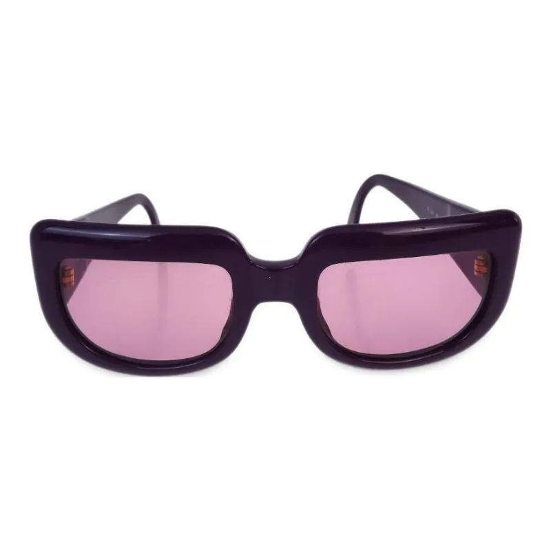 CHANEL Pre Owned 1990 2000 Logo Oversize frame Sunglasses-0