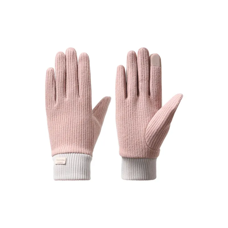 YUZHAOLIN Warm Knit Gloves Women's-9