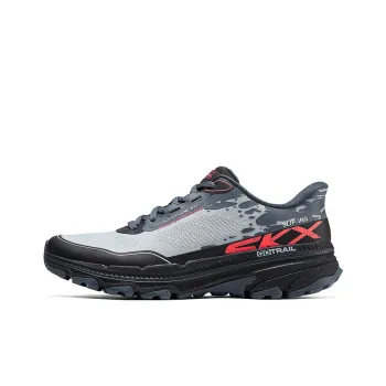 Skechers MEN'S GO Cushioning Breathable Low Top Outdoor Shoes Men Gray Blue