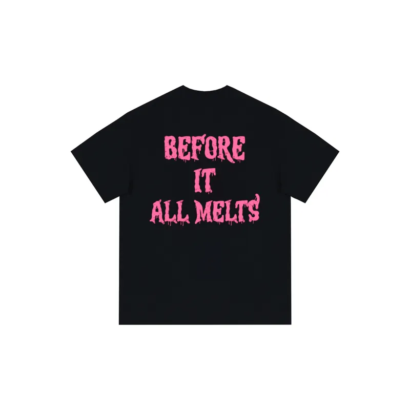 Cats T Shirt Unisex Black White-1