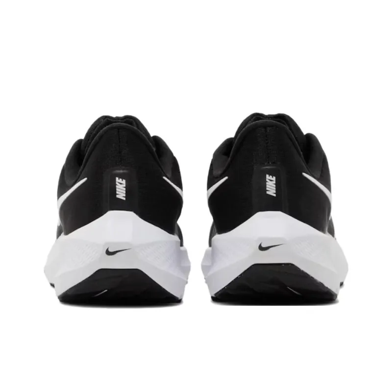 Nike Air Zoom Pegasus 39 Cushioning Wear Resistant Low Top Running Shoes Men Black White-3