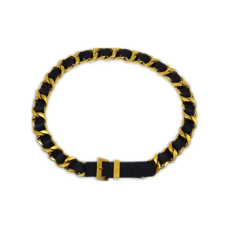 CHANEL 1995 Buckle Chain Belt-0