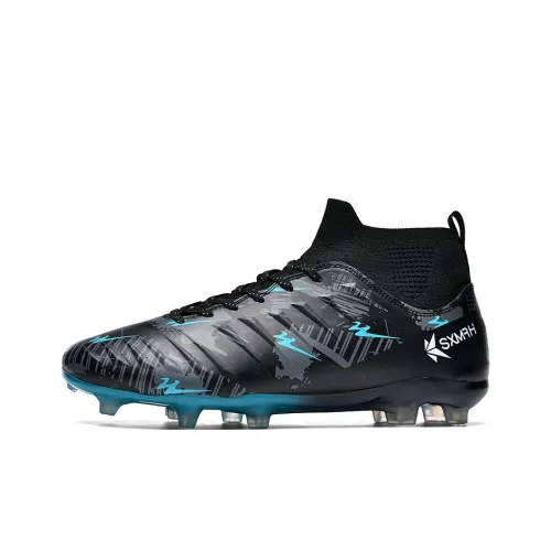 DOUBLE STAR 88 Non slip Lightweight Soccer Shoes Unisex Black