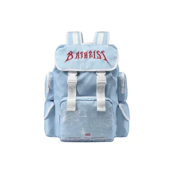 8atheist Polyester Students Backpack Unisex Blue