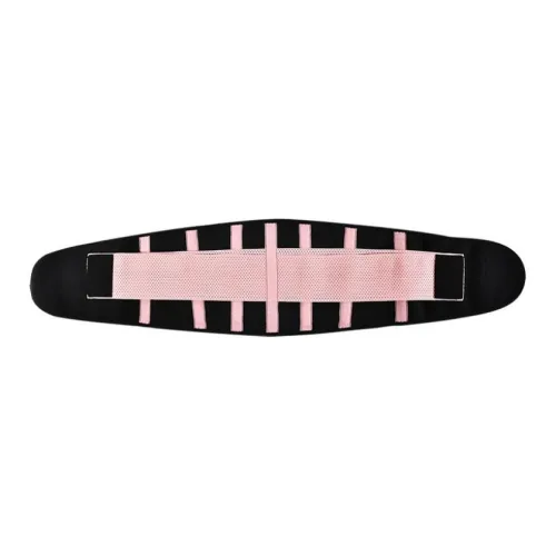 EADEN x YIDENG Back Support Braces Fitness Breathable Protective Compression Pink Polyester Women's