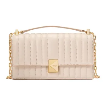 Kate Spade Smooth Finish Leather Handbag Shoulder Bag Crossbody Bag Mini Women's Ivory Glass