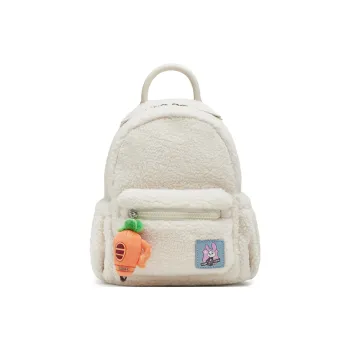 Teenmix Fabric Backpack Trumpets Women's Cream White/Raw Coconut Gray