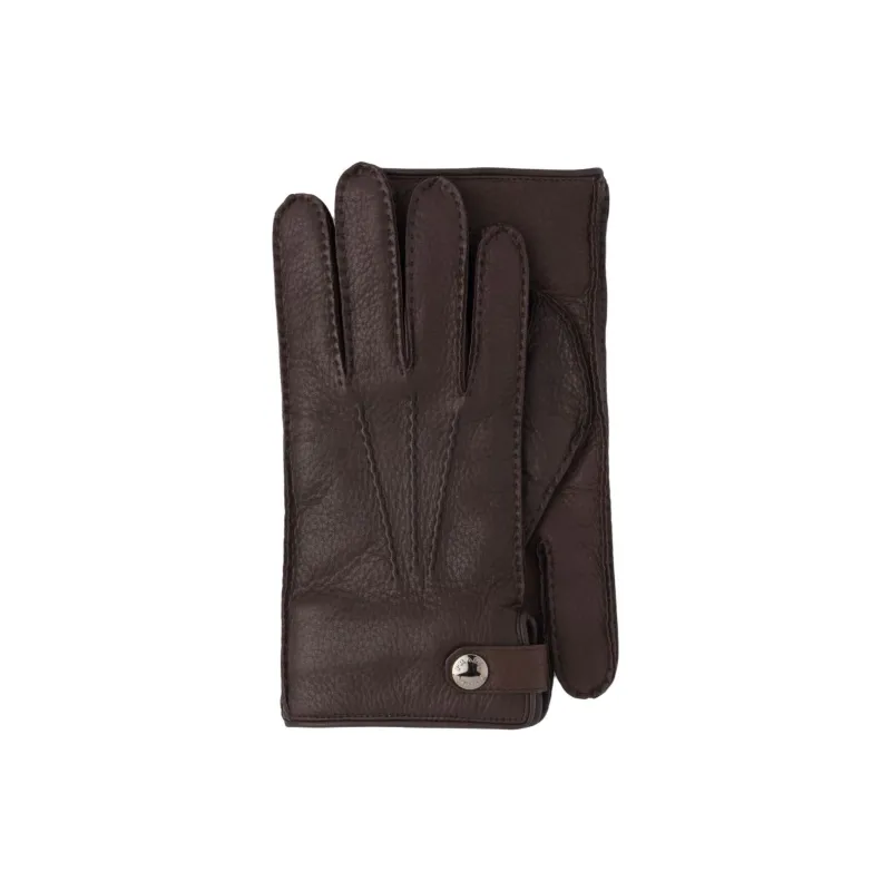 PRADA Cashmere, Lambskin, Sheepskin Gloves Men Brown-0