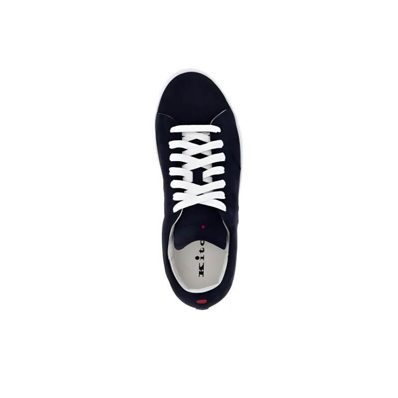 KITON Maxi-stitched Leather Sneakers-3