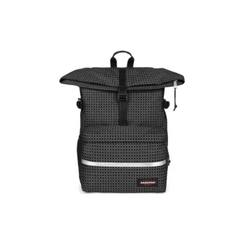 EASTPAK Polyester Backpack Unisex Black White