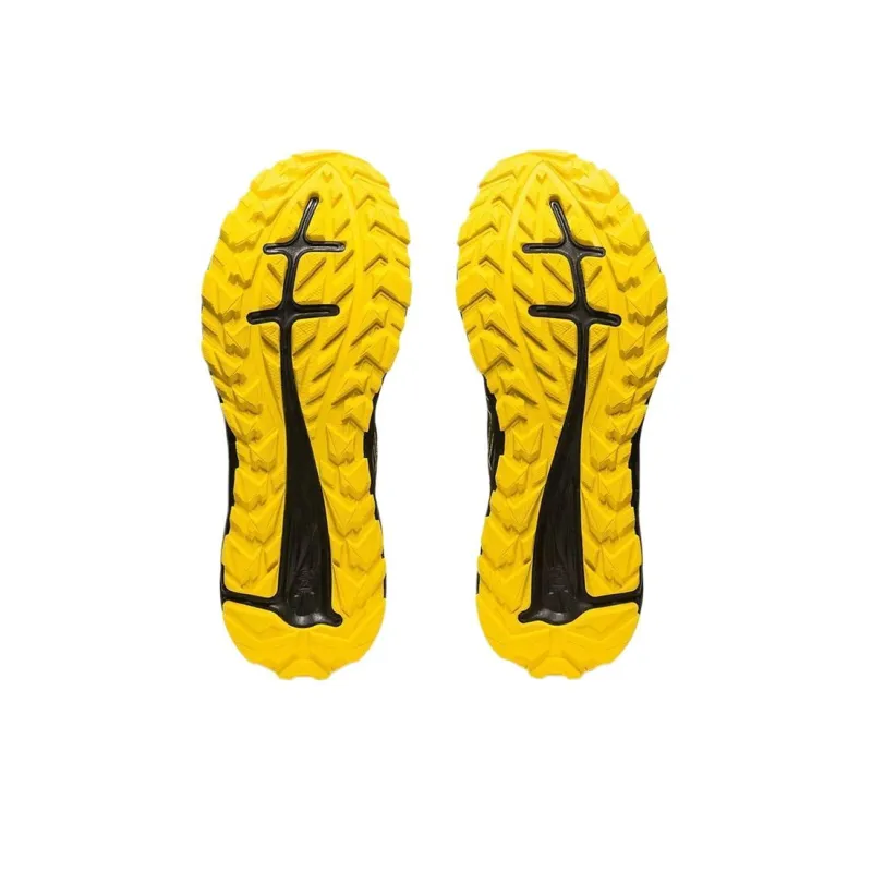 Asics Gel-Excite Trail Slip-Resistant Low-Top Running Shoes Men Black Yellow-5