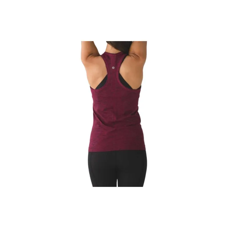 Lululemon Swiftly Tech Sport Vests Tight Fit Running Women's Dark Red-1