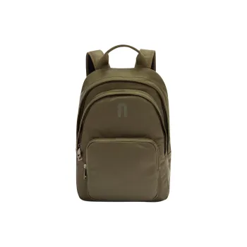 Furla Essential Nylon Backpack Medium Size Men Army Green