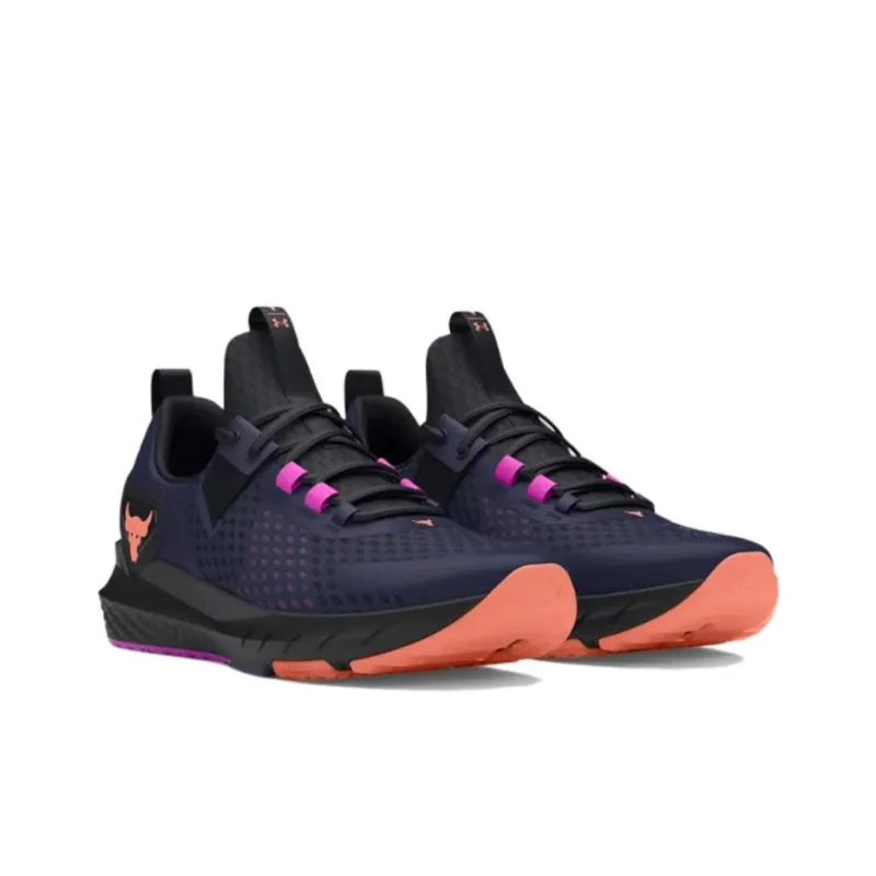 Under Armour Project Rock BSR 4 Cushioned Slip Resistant Abrasion Resistant Low Top Training Shoes Men Black-3