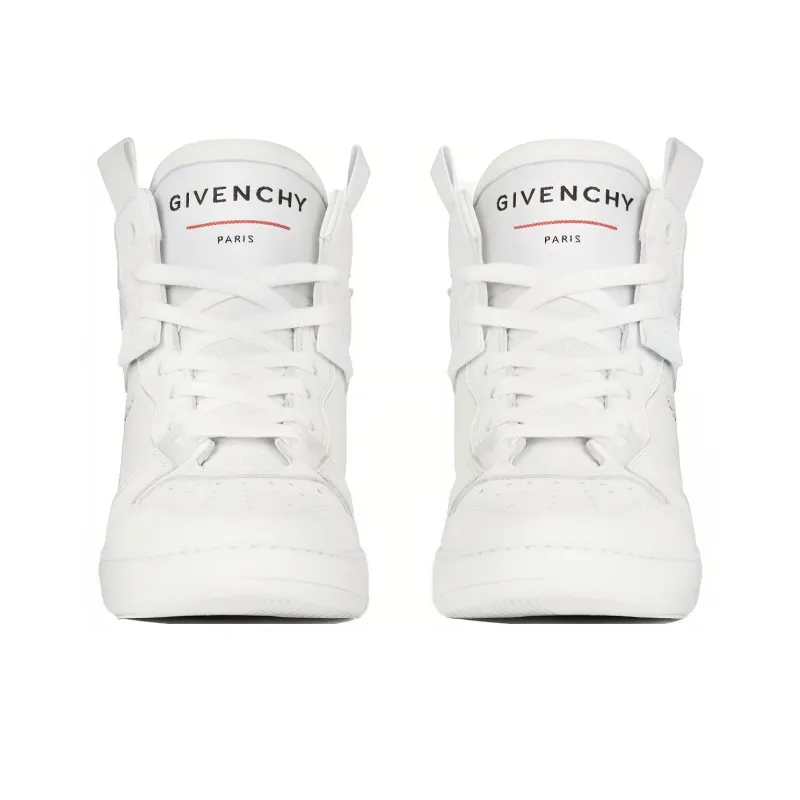GIVENCHY Wing High-Top Stylish Skateboarding Shoes Women's White-2