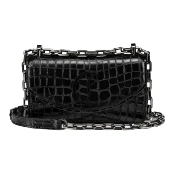 Christian Louboutin Loubi54 Foldover Top Crossbody Bag