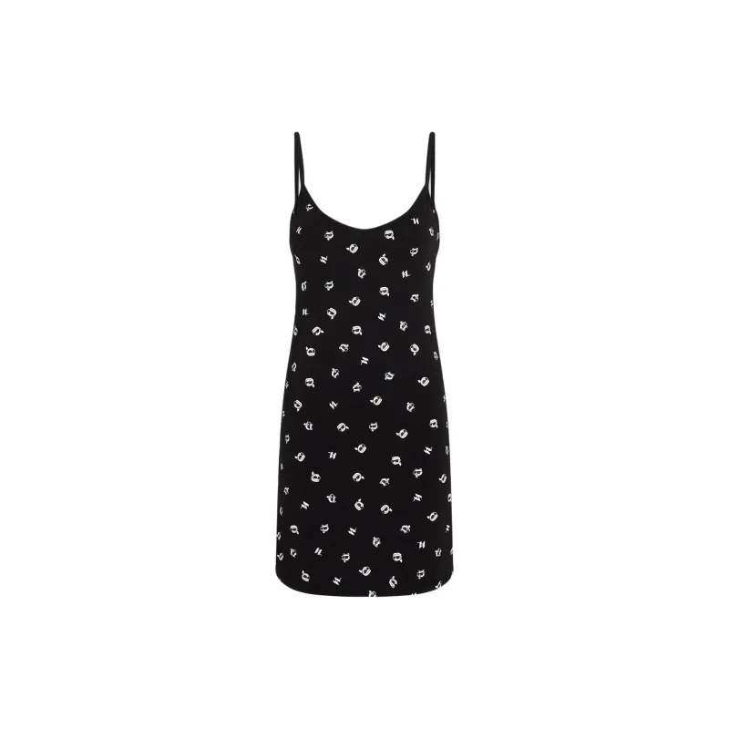 KARL LAGERFELD / Karl Lagerfeld Jeans Ikon 2.0 Sleeveless Slip Dress-0