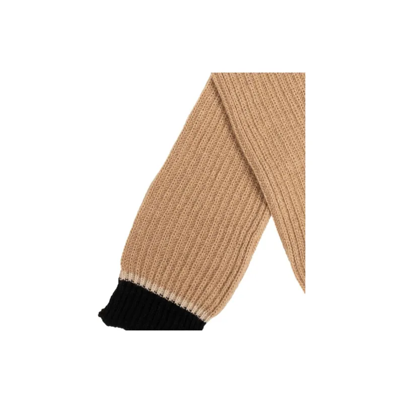 MOSCHINO Knit Long Gloves-1