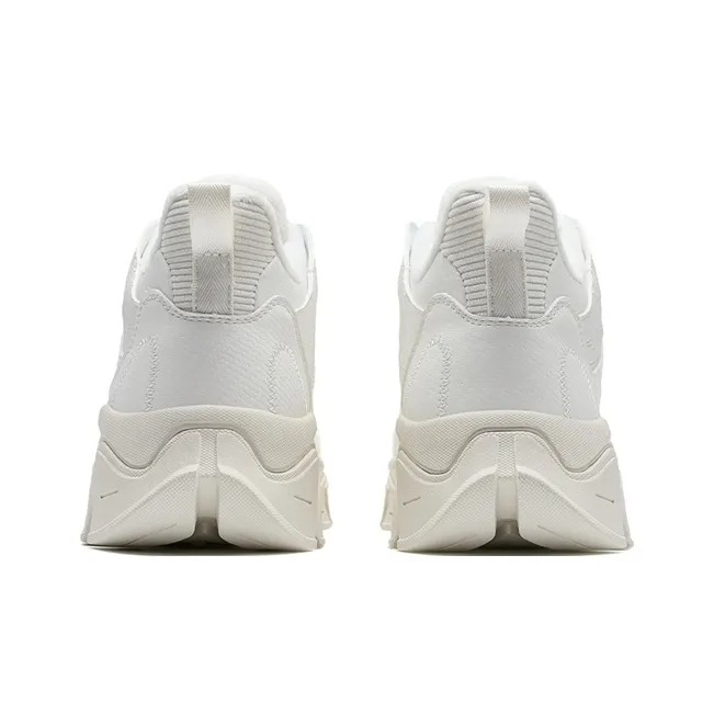 XTEP Chuanxing Lite Warm Slip Resistant High Top Casual Shoes Women's Sail White-5