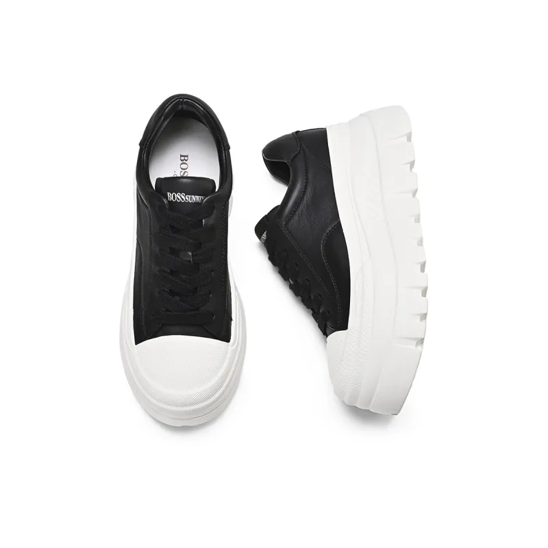 BOSSSUNWEN Low-Top Skateboard Shoes Women's-12