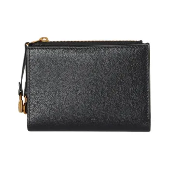 Loro Piana Calfskin Wallet Women's Black
