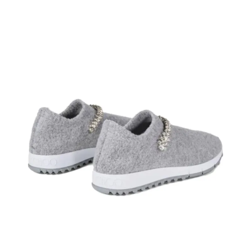 Jimmy Choo Verona Low Top Casual Shoes Women's Gray-2