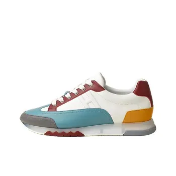 HERMES Trail Low Top Casual Shoes Men White