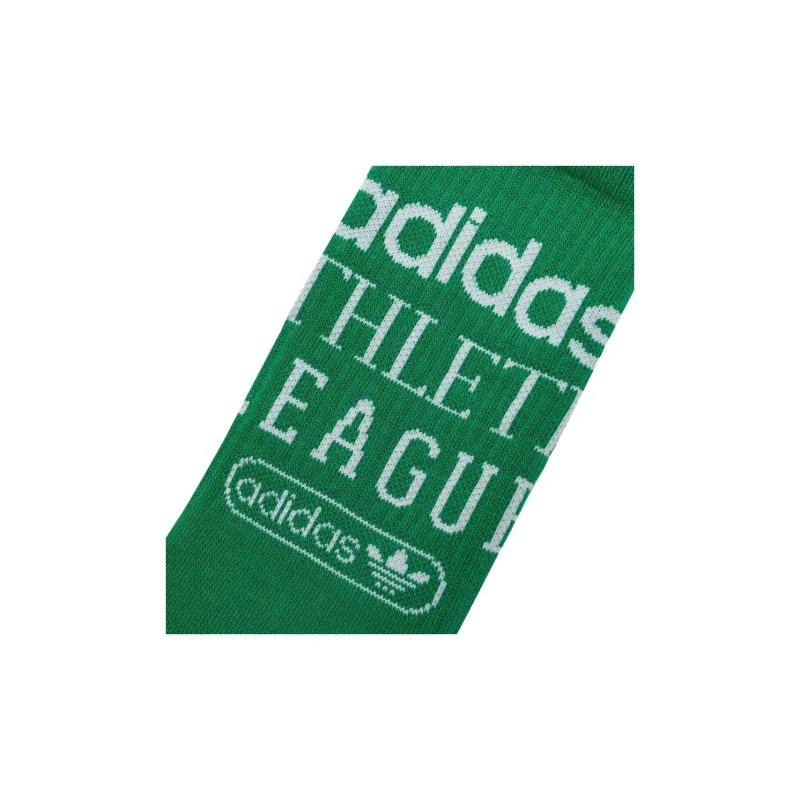 Adidas Mid Calf Socks Women's 2 Pack Green/Clear Pink-2