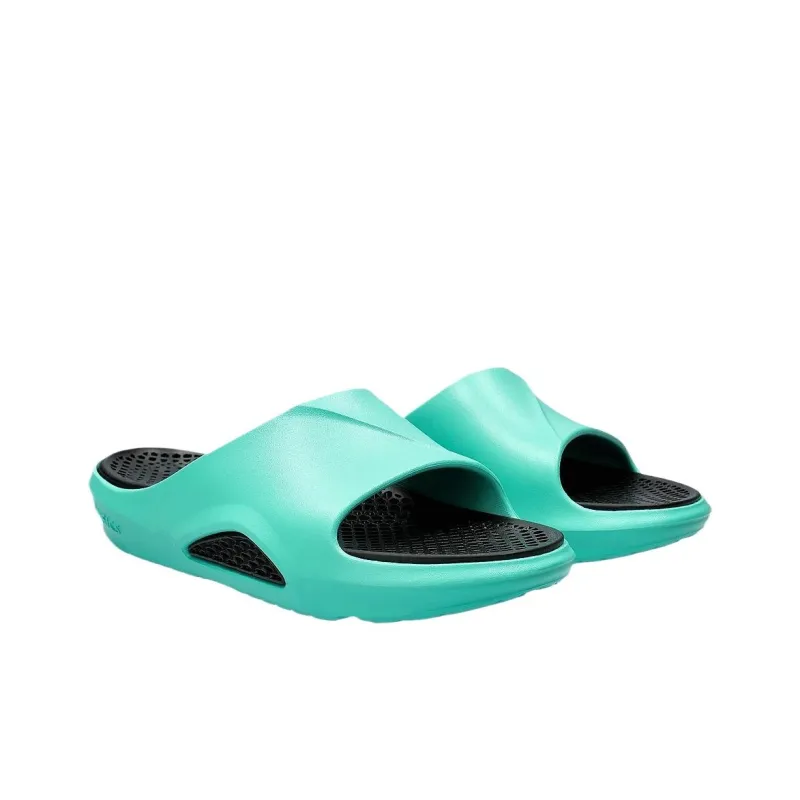 Asics Actibreeze Hybrid Slip Resistant Slide Slippers Unisex Green-2