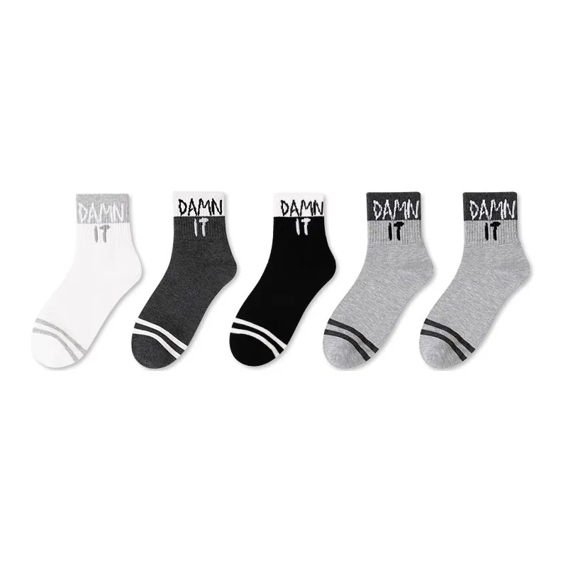 ROBINHOOD Mid Calf Socks Men 5 Pack-1