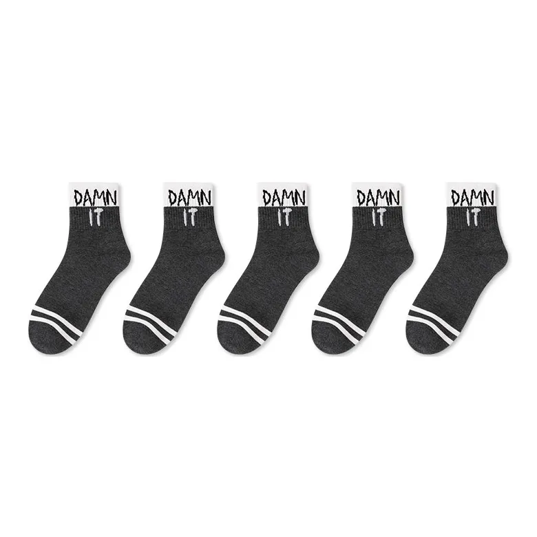 ROBINHOOD Mid Calf Socks Men 5 Pack-12