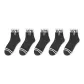 5 Pack Dark Gray