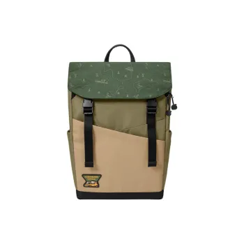 Tomtoc Polyester Backpack Laptop Bag Regular Unisex Meteorite Black/Lunar Rock Gray