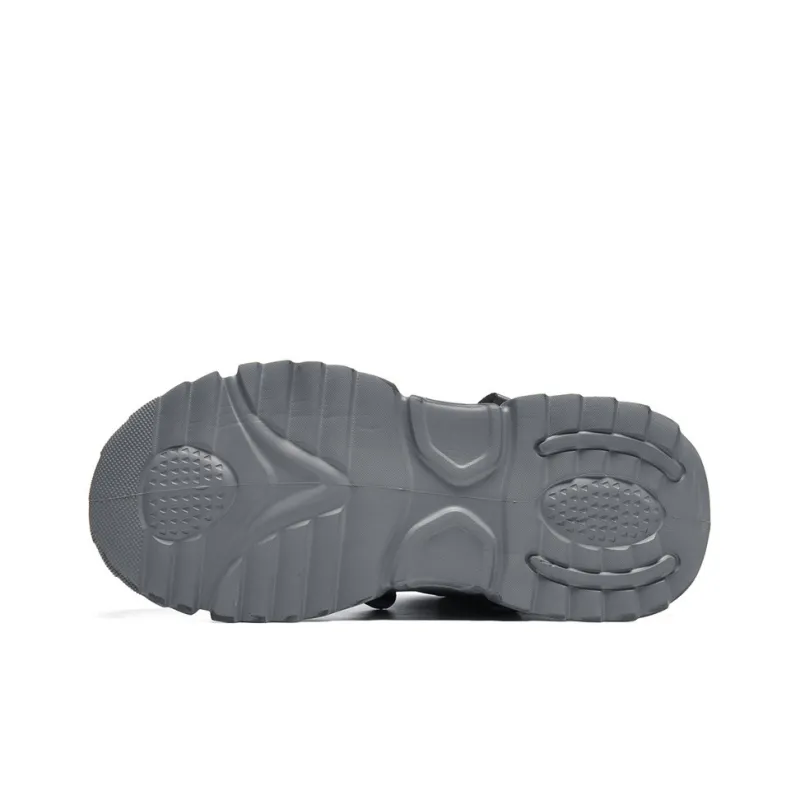 AOKANG Trendy Play Series Chunky Sneakers Men Low Top Black, Gray-15