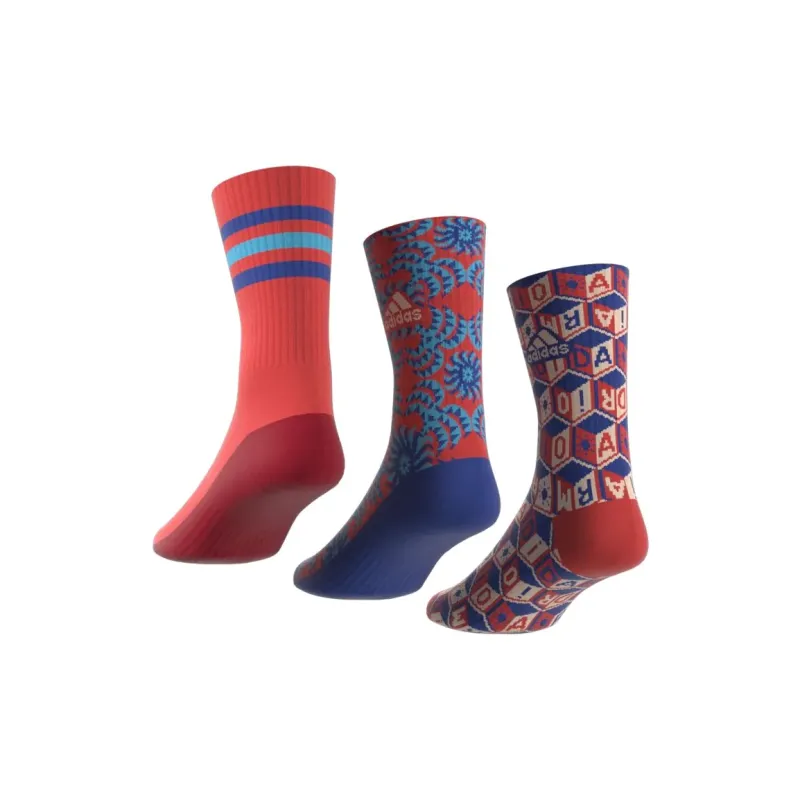 Adidas Mid-Calf Socks Unisex 3 Pack-3