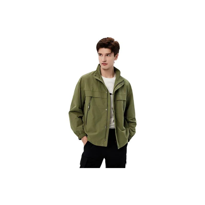 Hush Puppies Jackets Coats Men's Medium Green-1