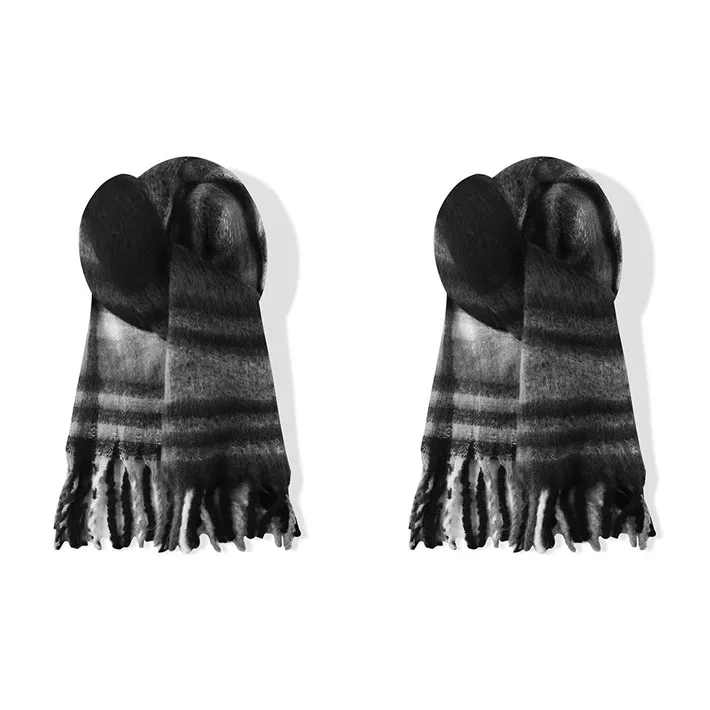 Yalu Preferred Polyester Knit Scarves Unisex-4