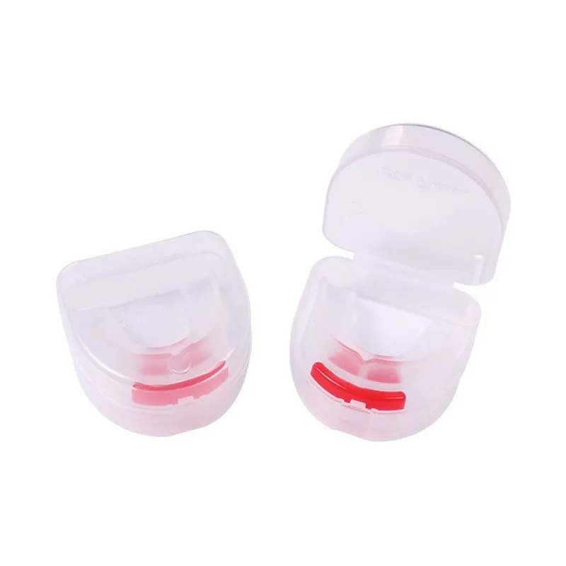 Wurong Boxing Protective Gears Red White EVA Silicone Unisex White-2