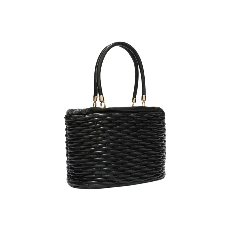 Furla Calfskin One Shoulder Handbags Regular Women's Black-1