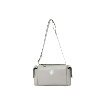 Art Traces Nylon New Year Shoulder Bag Medium Size Women's