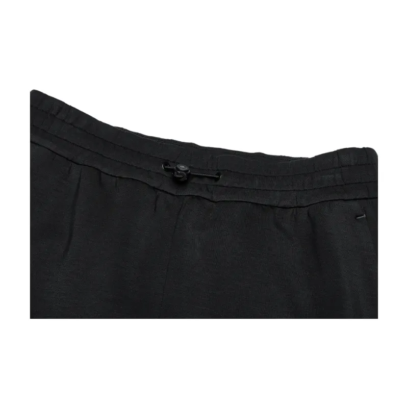 FILA Knitted Sports Pants Women's Pitch Black-4