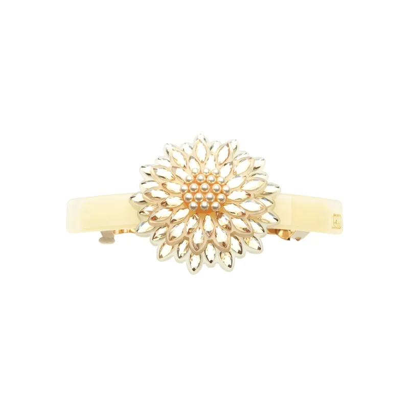 ALEXANDRE DE PARIS Sunflower 8cm Hair Clip Hair Accessory Headpiece Women's-0