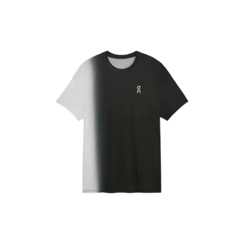 On Court T-Shirts Men Black/White