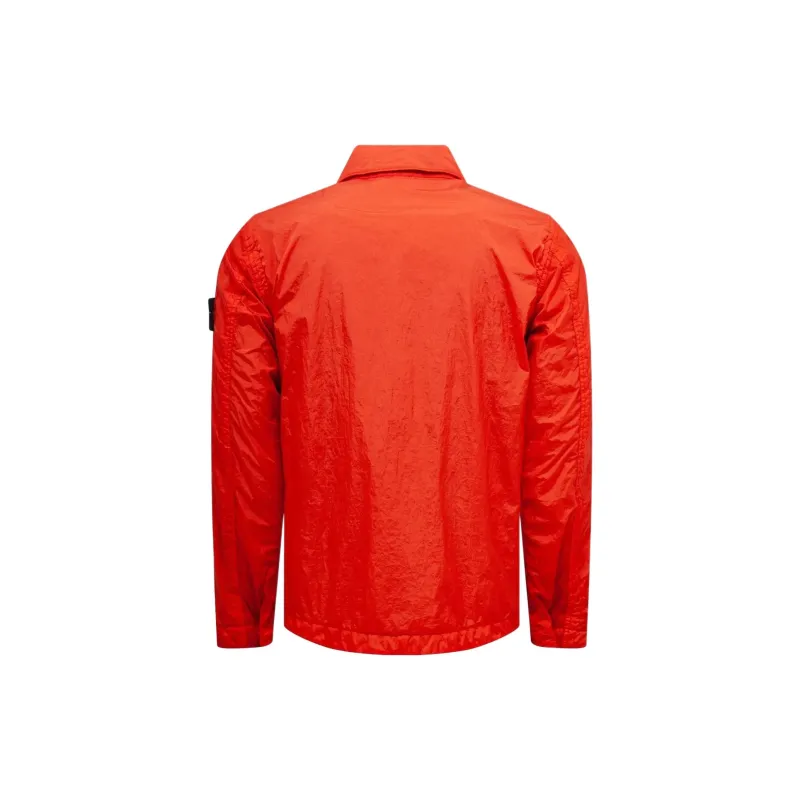 STONE ISLAND Crinkle Reps Compass badge Lightweight Jacket-1