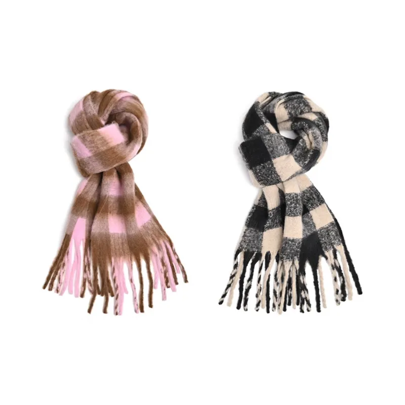Yalu Preferred Knit Scarves Unisex-9