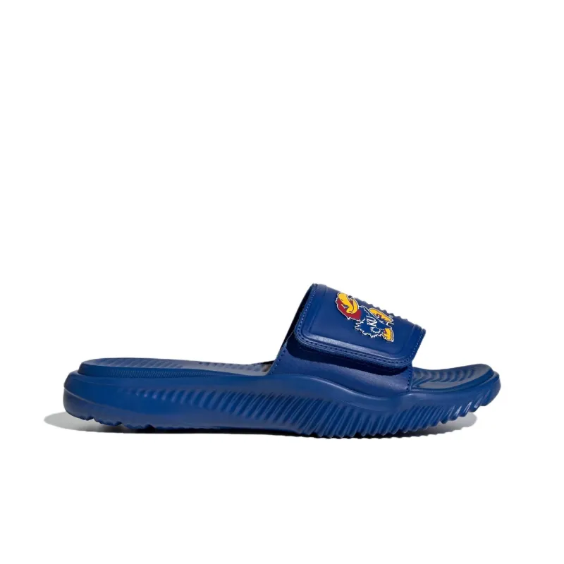 Adidas Alphabounce Slide 2.0 Kansas Collegiate Royal Team Power Red Bright Gold-1