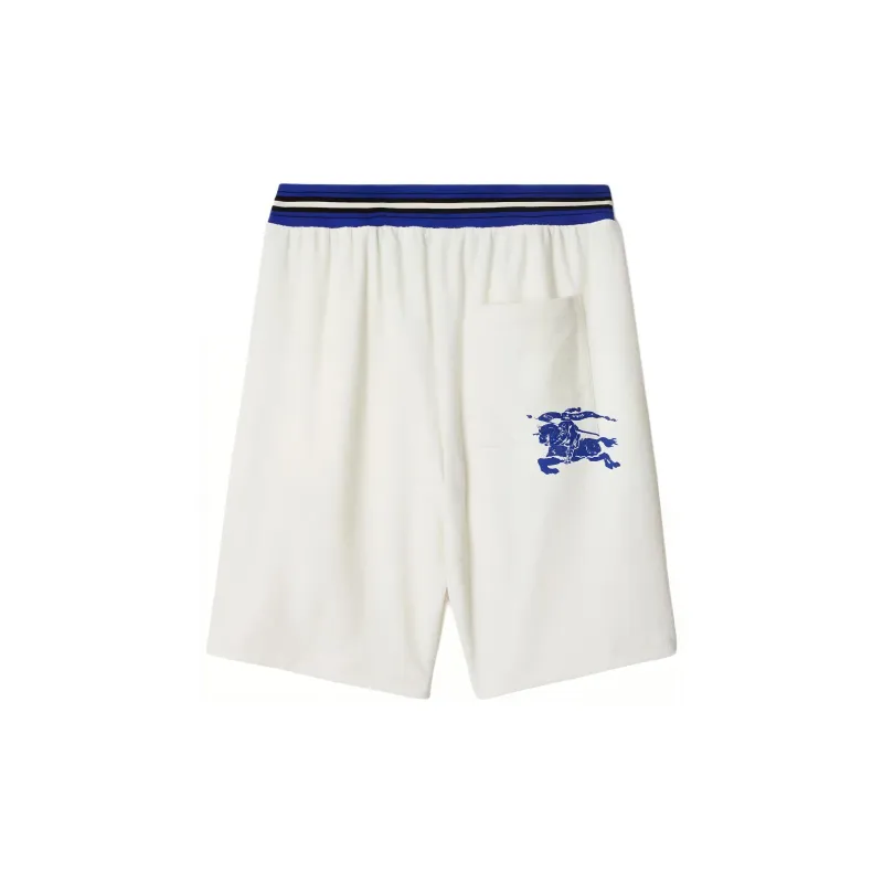 Burberry EKD print Terry cloth Shorts-1