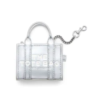 MARC JACOBS Leather Accessories Women's Silver