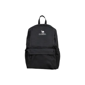 CAMEL Fabric Backpack Regular Unisex Phantom Black/Aurora Red/Coconut Shell