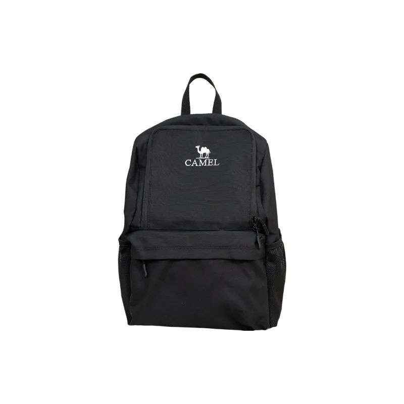 CAMEL Fabric Backpack Regular Unisex Phantom Black/Aurora Red/Coconut Shell-0